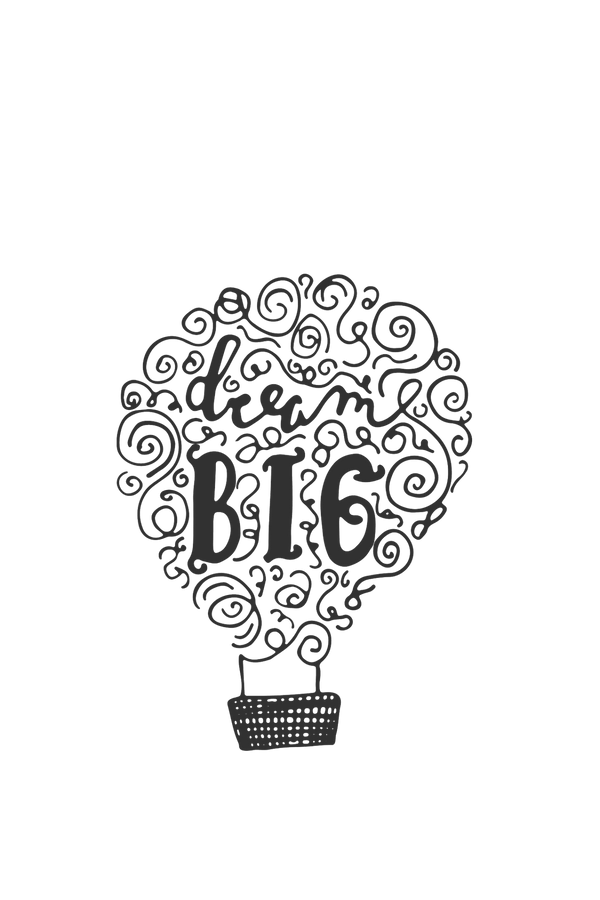 Dream Big - Inspirational Hoodies - Letshandcraft