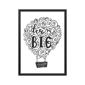 DREAM BIG POSTER - Letshandcraft