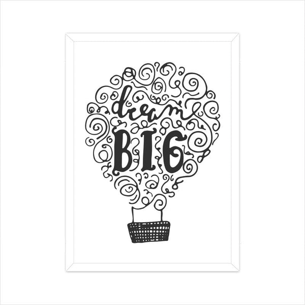 DREAM BIG POSTER - Letshandcraft