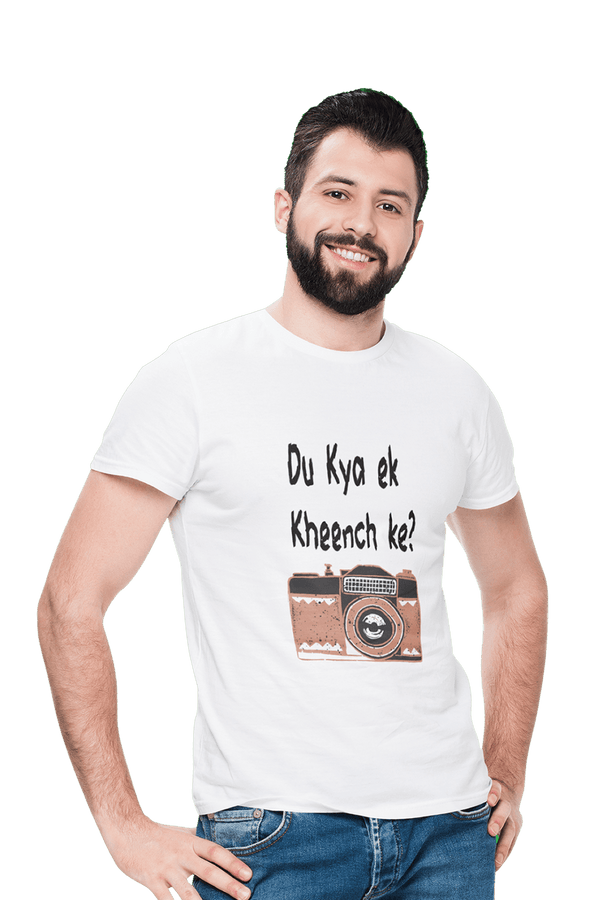 Du Kya Ek Kheench Ke - Men's Funny T-shirt - Letshandcraft