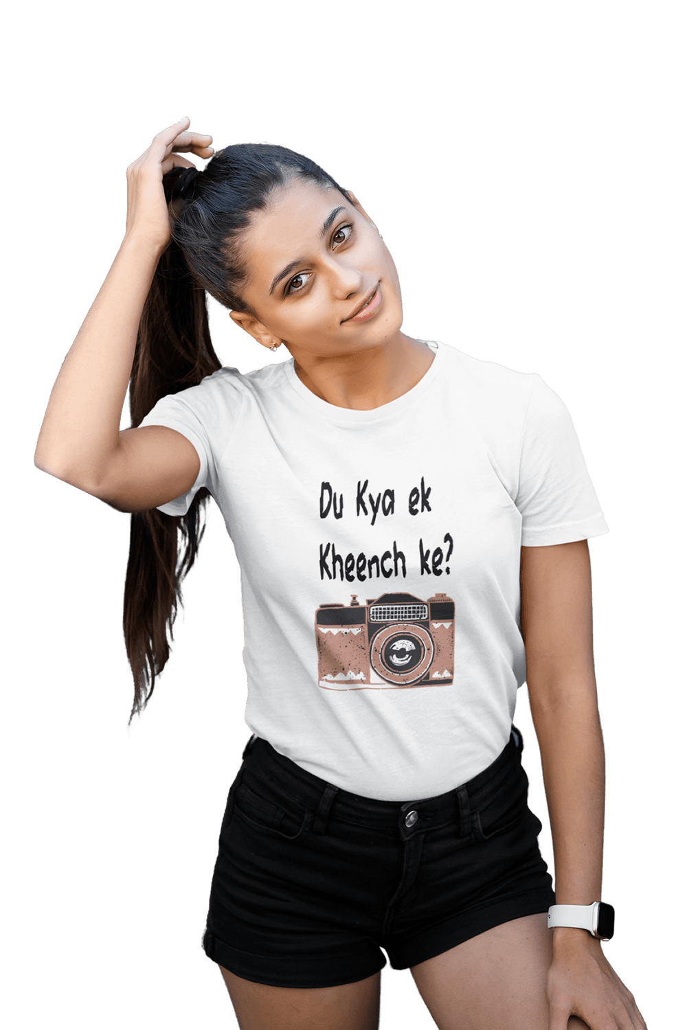 Du Kya Ek Kheench Ke - Women's Funny T-shirt - Letshandcraft