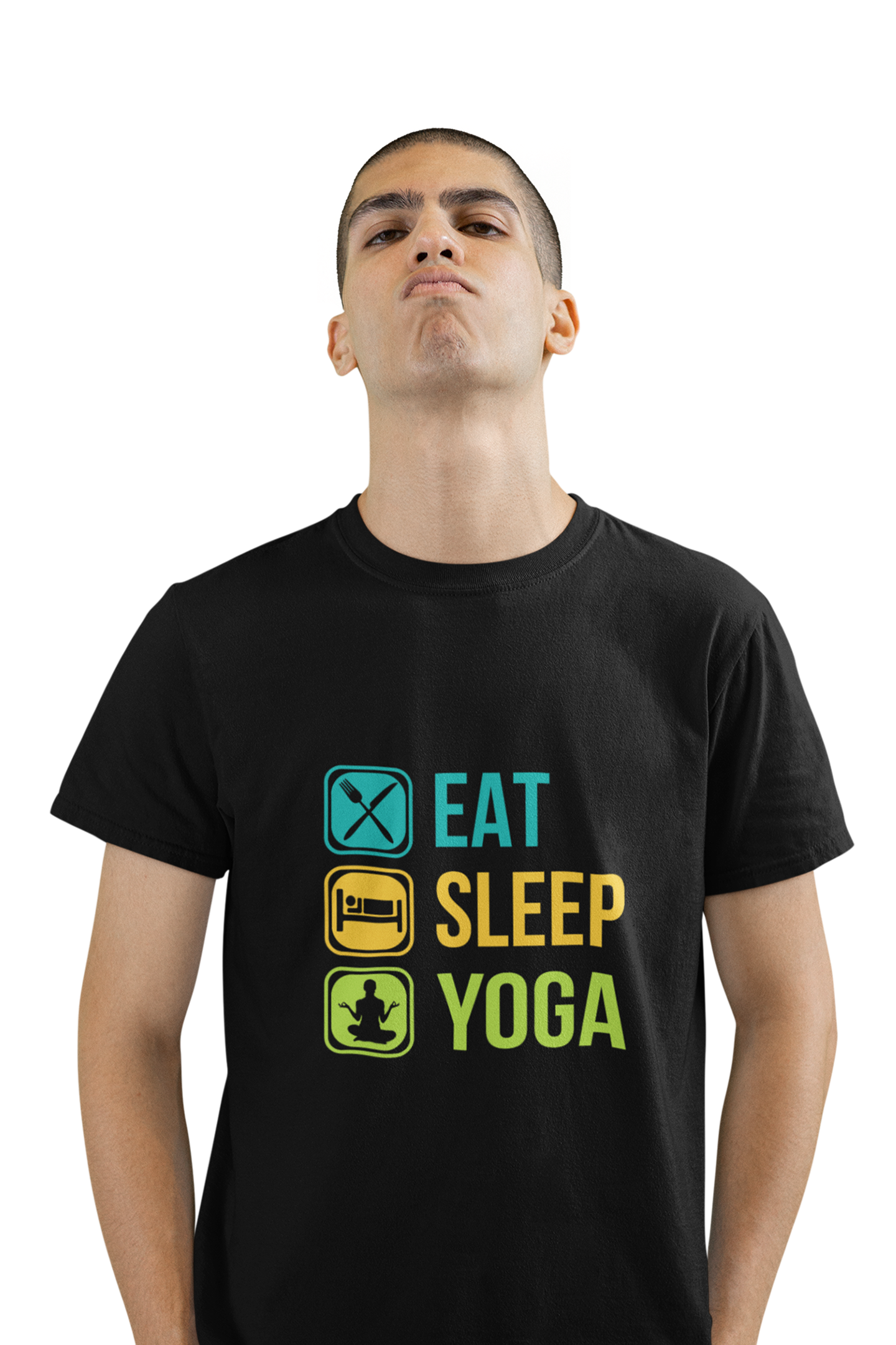 Eat Sleep Yoga - Men's Yoga T-shirt