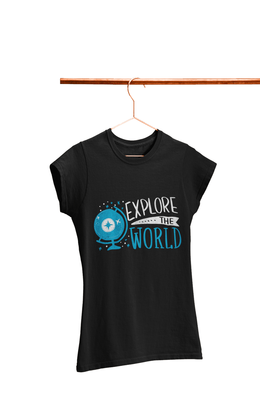 Explore the World - Women's Travellers T-shirt - Letshandcraft