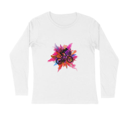 Mountain Bike - Full Sleeves - Men's T-shirt