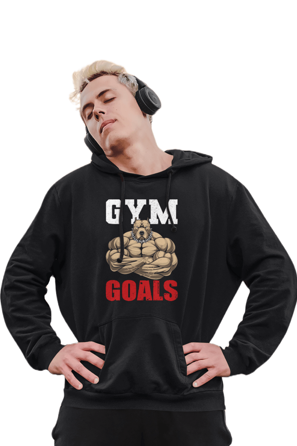 Gym Goals - Gym Hoodies - Letshandcraft