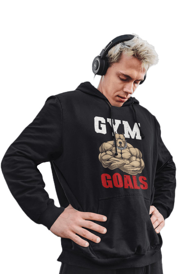 Gym Goals - Gym Hoodies - Letshandcraft