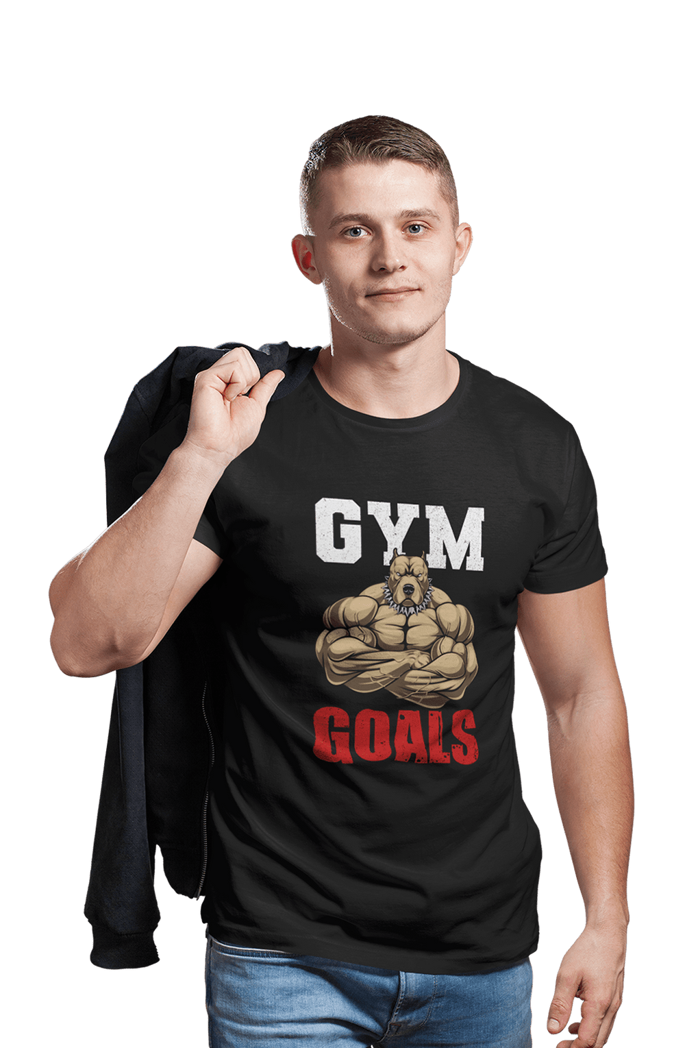 Gym Goals - Men's Gym T-shirt - Letshandcraft