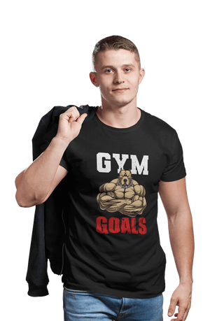 Gym Goals - Men's Gym T-shirt - Letshandcraft
