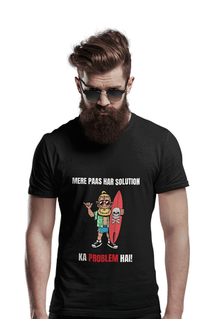 Har Solution Ka Problem Hai - Men's Funny Quote T-shirt - Letshandcraft