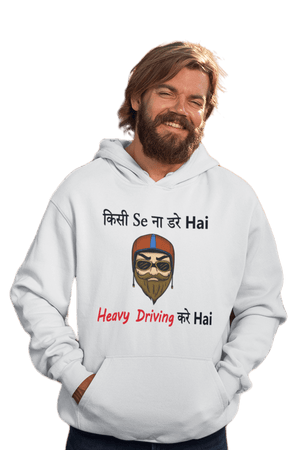 Heavy Driving Kare Hai - Bike Lover Hoodies - Letshandcraft