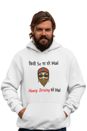 Heavy Driving Kare Hai - Bike Lover Hoodies - Letshandcraft