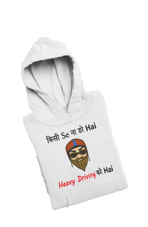 Heavy Driving Kare Hai - Bike Lover Hoodies - Letshandcraft