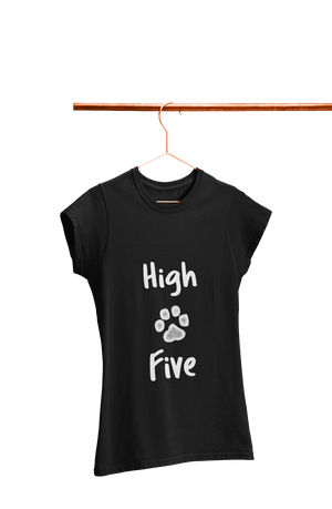 High Five - Women's Dog T-shirt - Letshandcraft