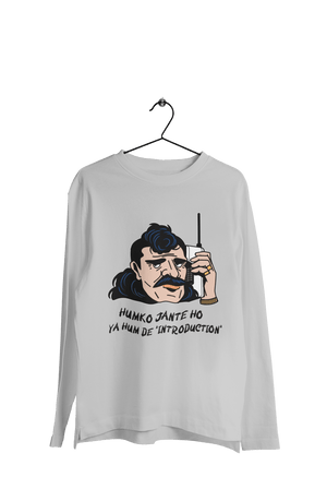 Humko Jaante Ho - Men's Full Sleeves Dog T-shirt - Letshandcraft