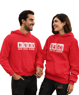 Hunk & Babe - Couple Hoodies (pack of 2) - Letshandcraft