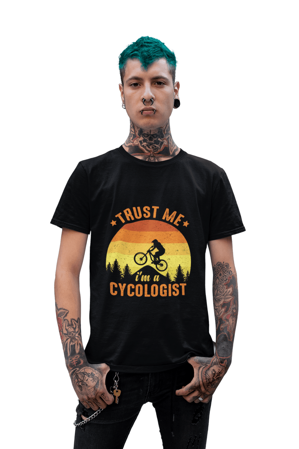 I am a Cycologist - Men's T-shirt for Cyclist - Letshandcraft