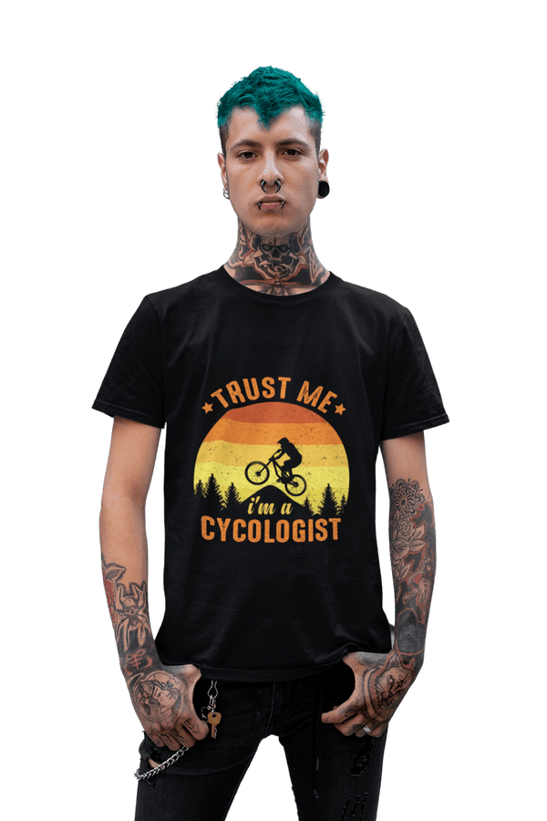 I am a Cycologist - Men's T-shirt for Cyclist - Letshandcraft