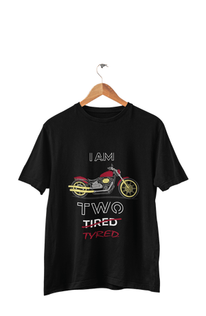 I am Two Tyred - Men's Bikers T-shirt - Letshandcraft