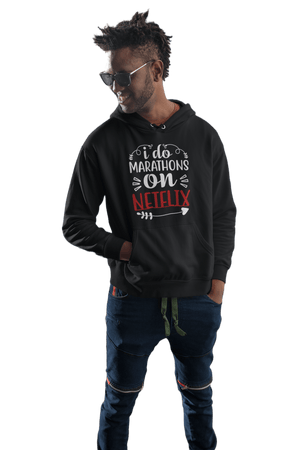I Do Marathon - Funny Print Hoodies - Letshandcraft