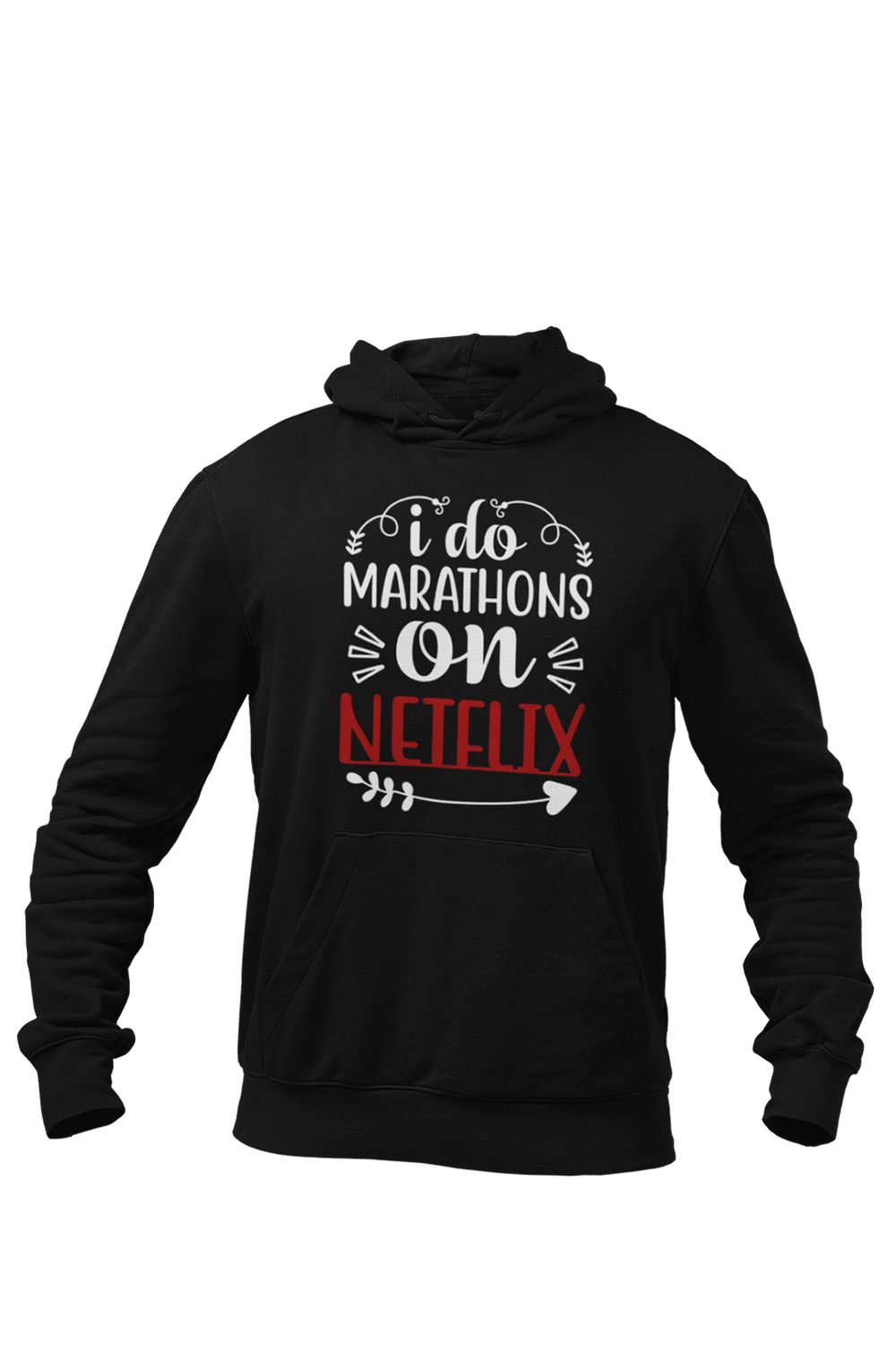 I Do Marathon - Funny Print Hoodies - Letshandcraft