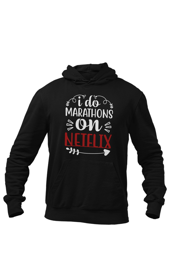 I Do Marathon - Funny Print Hoodies - Letshandcraft