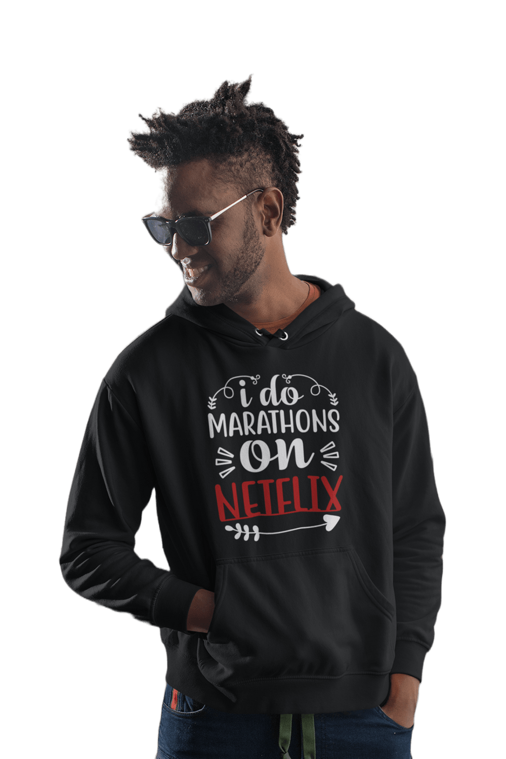 I Do Marathon - Funny Print Hoodies - Letshandcraft