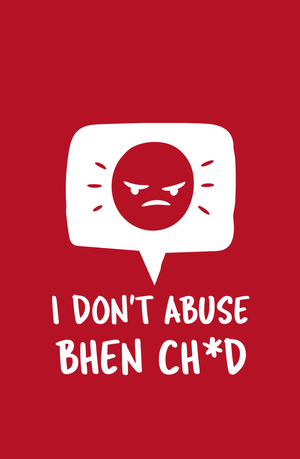 I Don't Abuse - Men's Full Sleeves Funny T-shirt - Letshandcraft