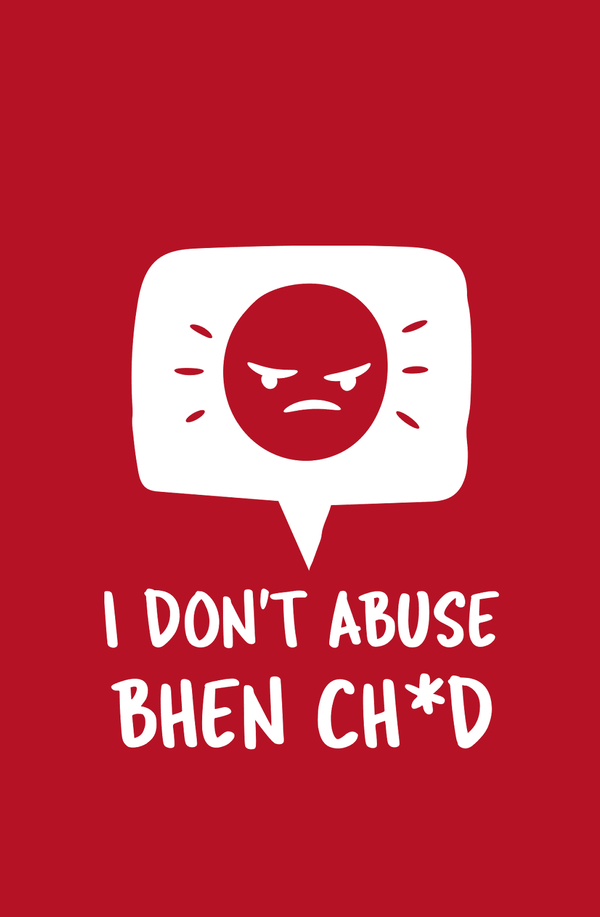 I Don't Abuse - Men's Full Sleeves Funny T-shirt - Letshandcraft