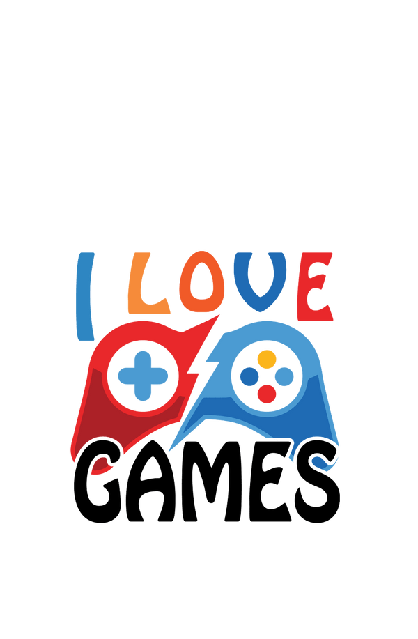 I Love Games - Men's Gamer T-shirt - Letshandcraft