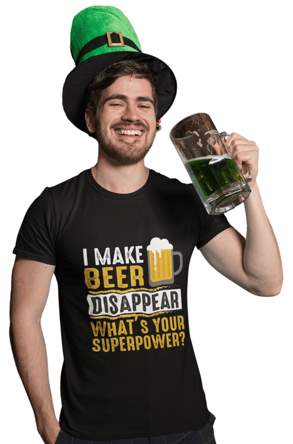 I Make Beer Disapper - Beer Lovers Men's T-shirts - Letshandcraft