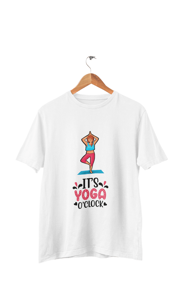 It's Yoga O'Clock - Women's Yoga T-shirt - Letshandcraft