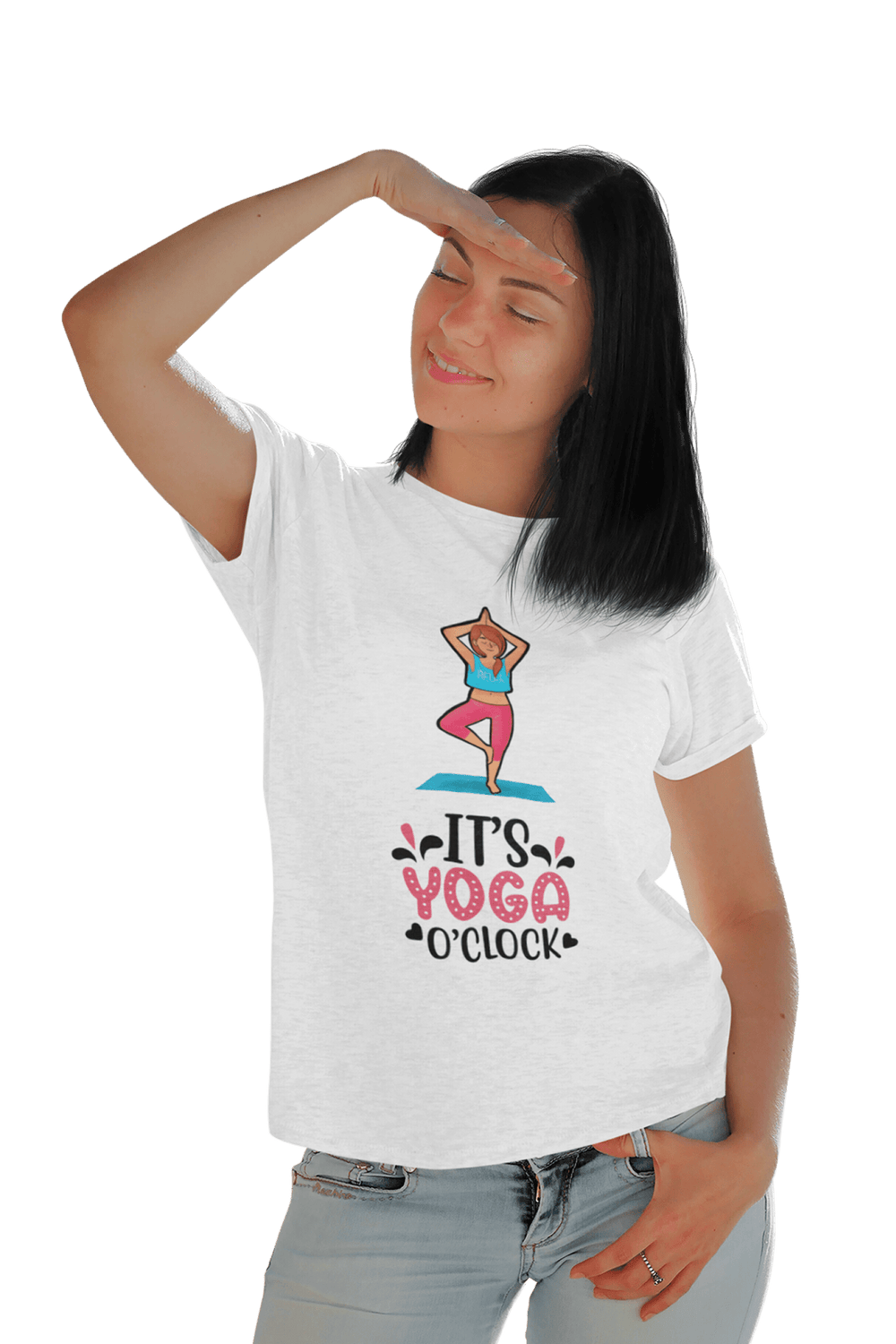 It's Yoga O'Clock - Women's Yoga T-shirt - Letshandcraft