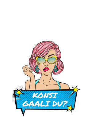 Konsi Gaali Du? - Women's Funny T-shirt - Letshandcraft