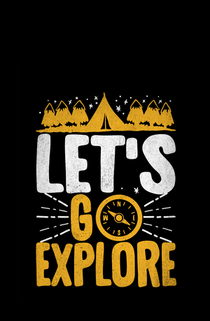 Lets Go Explore - Women's Travellers T-shirts - Letshandcraft