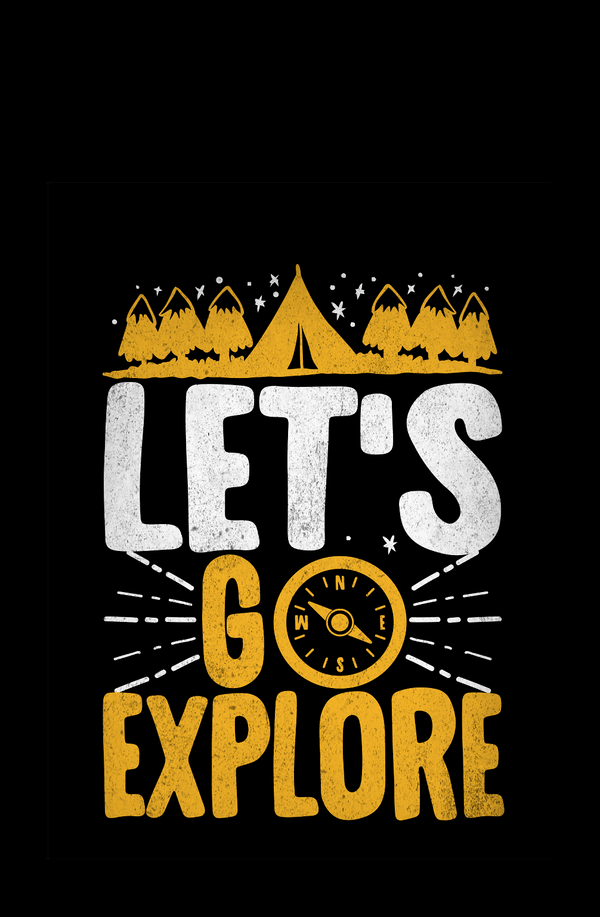 Lets Go Explore - Women's Travellers T-shirts - Letshandcraft