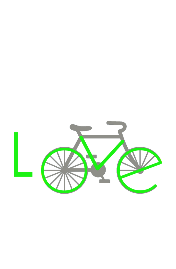 Love Bicycle - Men's Cyclist T-shirt - Letshandcraft