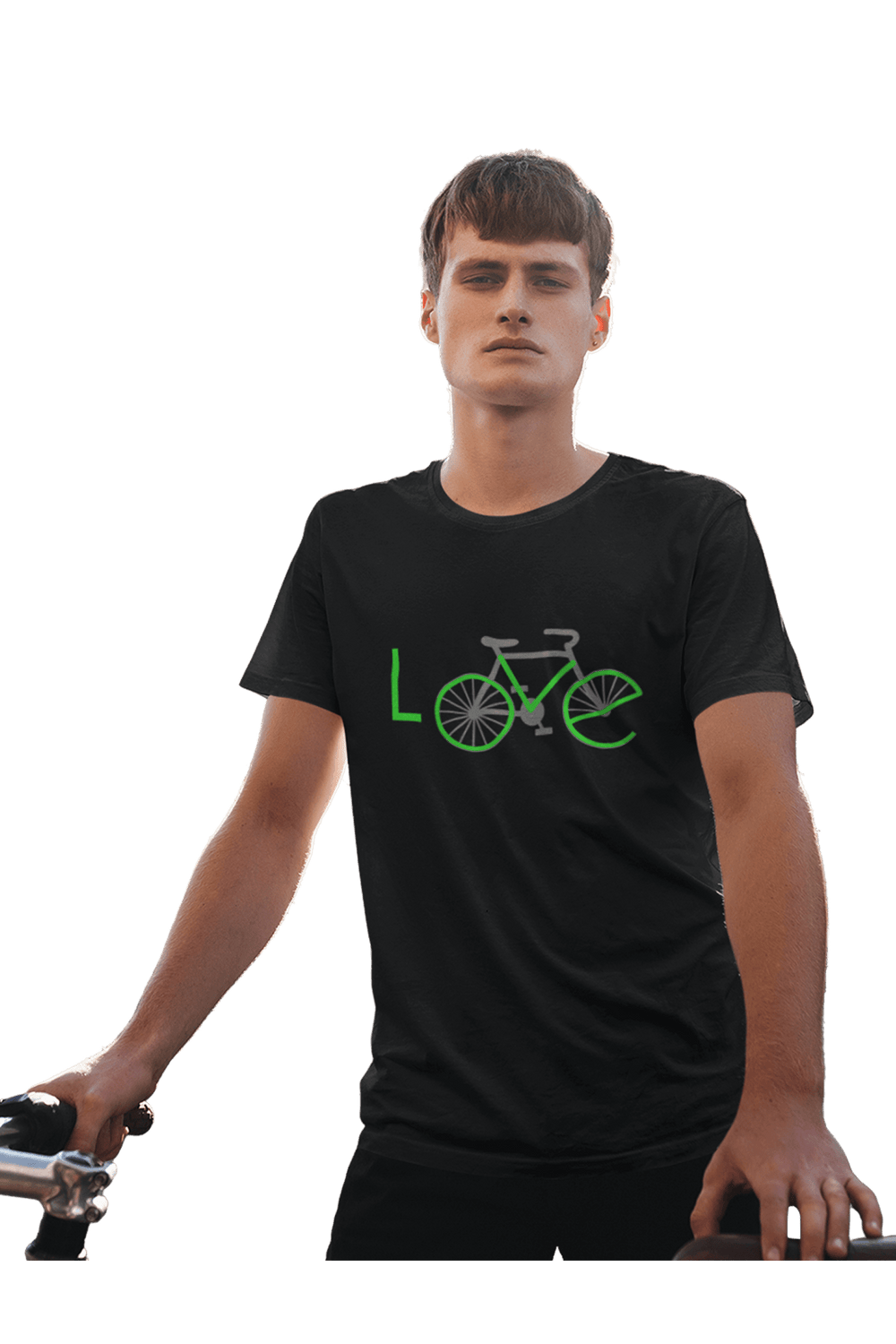 Love Bicycle - Men's Cyclist T-shirt - Letshandcraft