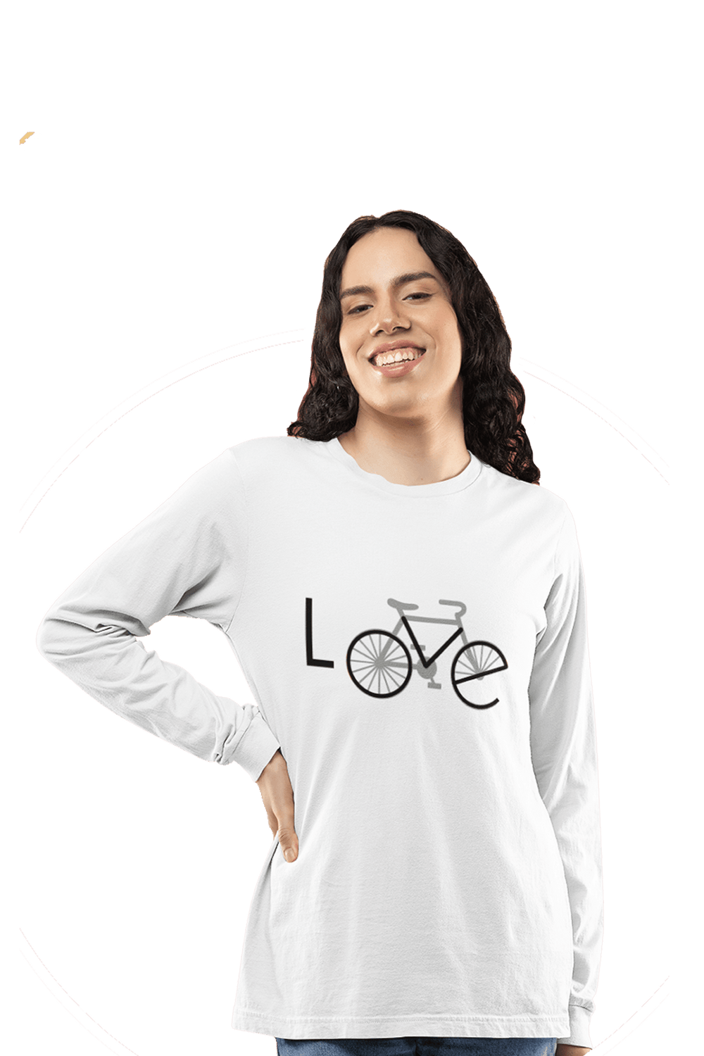 Love Bicycle - Women's Full Sleeves Cyclist T-shirt - Letshandcraft