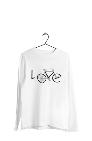Love Bicycle - Women's Full Sleeves Cyclist T-shirt - Letshandcraft