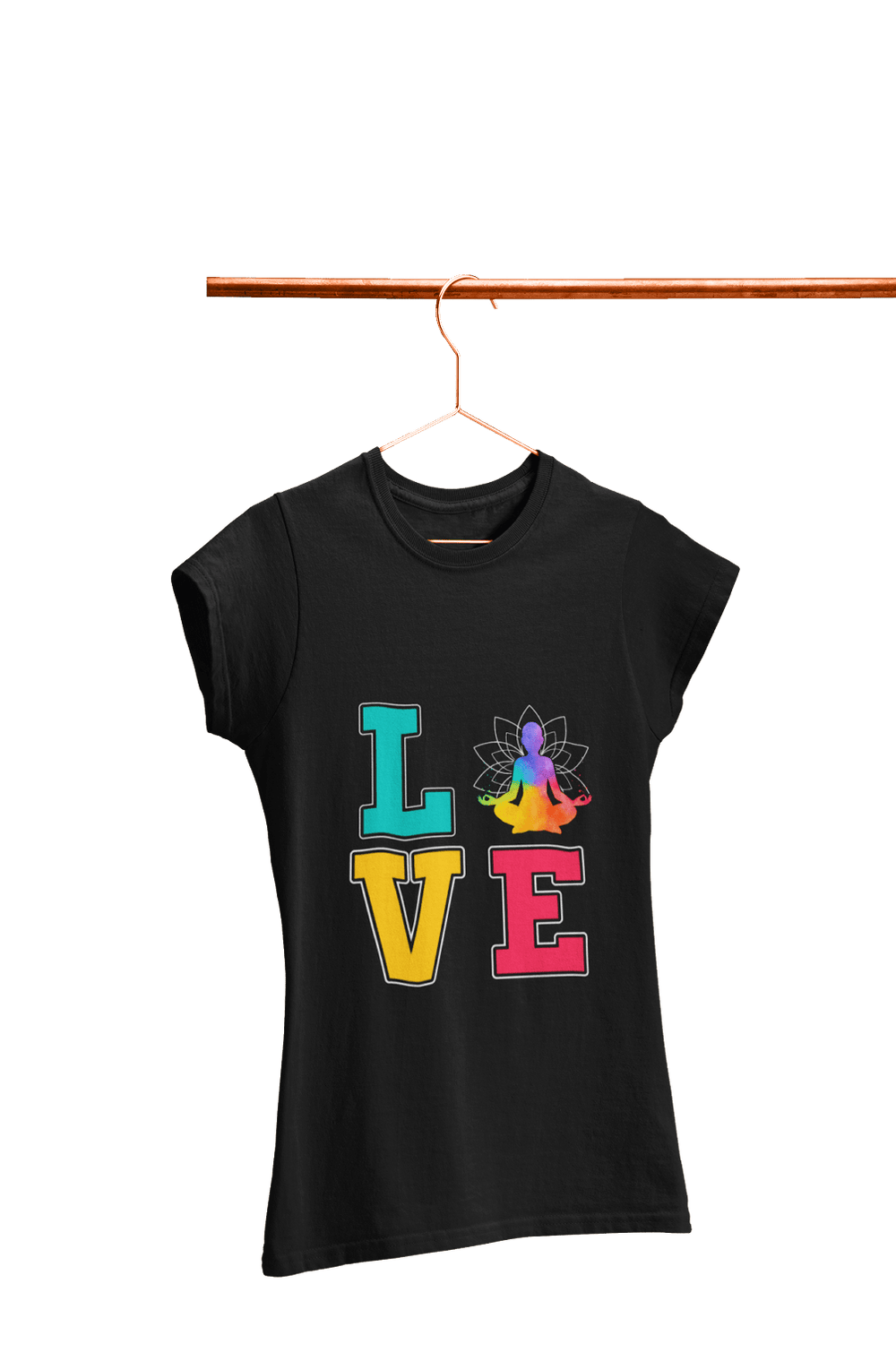 LOVE - Women's Yoga T-shirt - Letshandcraft
