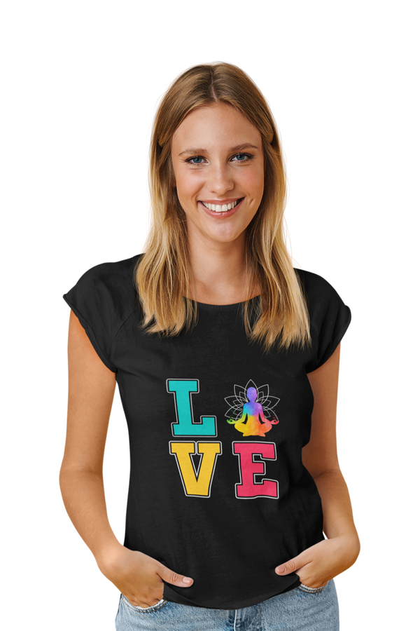 LOVE - Women's Yoga T-shirt