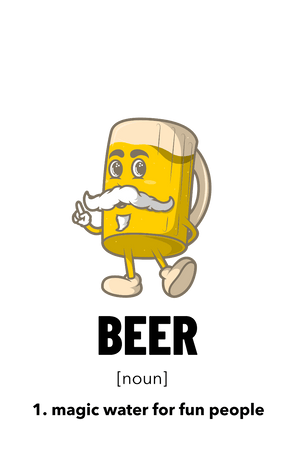 Magic water for Fun People - Beer Lovers Men's T-shirt - Letshandcraft