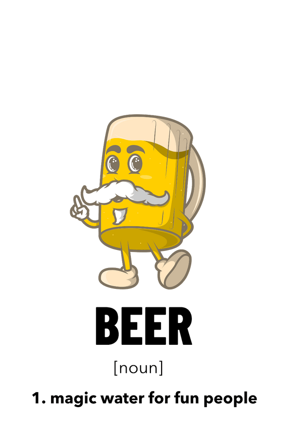 Magic water for Fun People - Beer Lovers Men's T-shirt - Letshandcraft