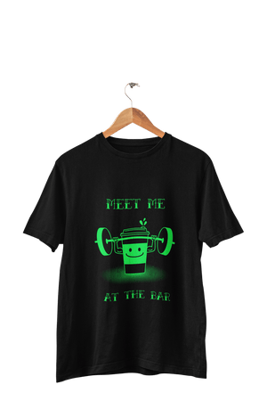 Meet me at the Bar - Men's Gym T-shirt - Letshandcraft
