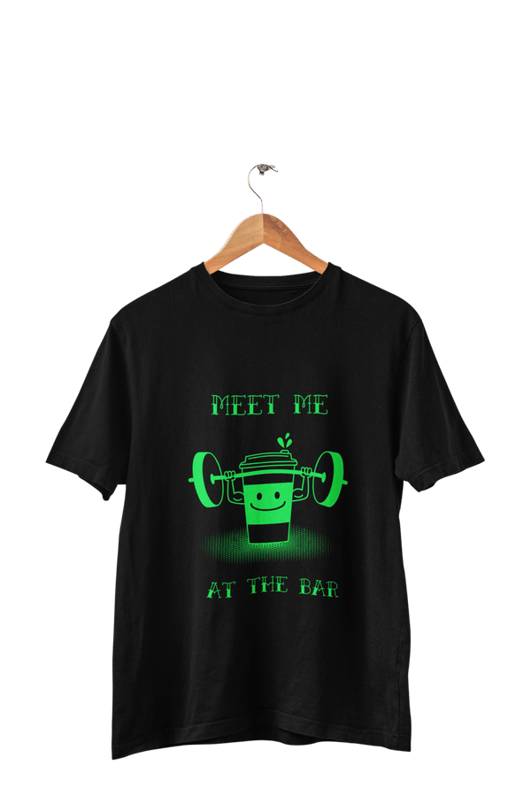 Meet me at the Bar - Men's Gym T-shirt - Letshandcraft
