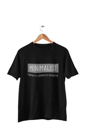 Minimalist - Men's College T-shirt - Letshandcraft
