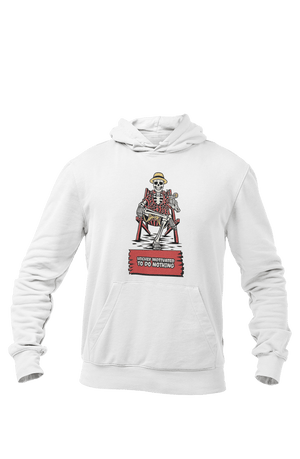 Motivated To Do Nothing - Printed Funny Hoodies - Letshandcraft