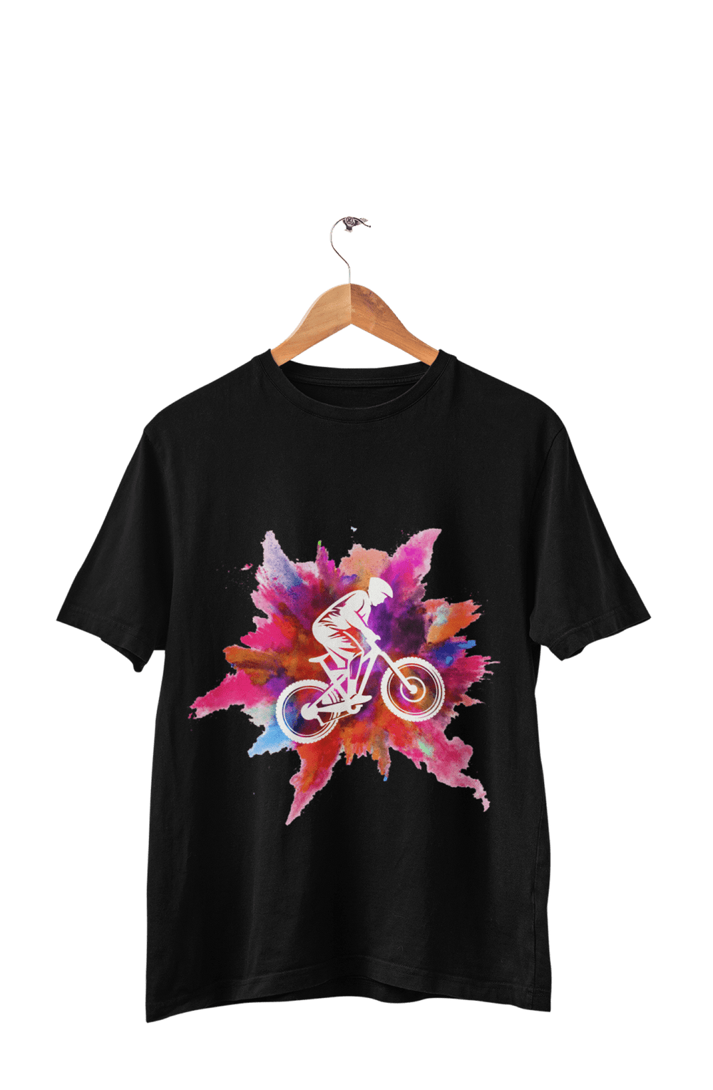 Mountain Bike - Men's Bikers T-shirt - Letshandcraft