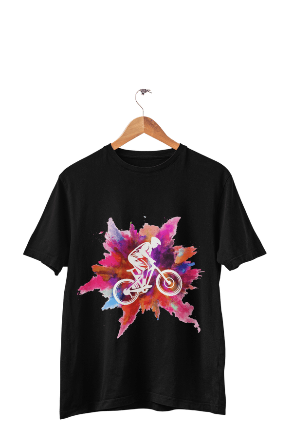 Mountain Bike - Men's Bikers T-shirt - Letshandcraft