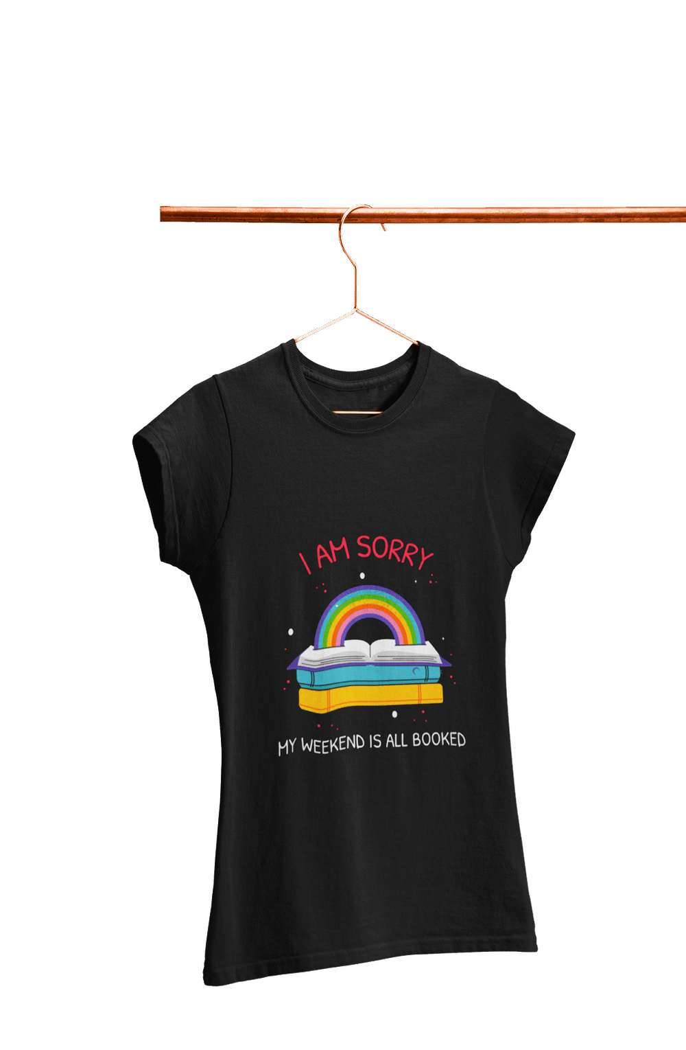 My Weekend is All Booked - Women's College T-shirt - Letshandcraft